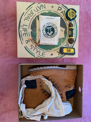 Botas Panama Jack Beige   ED Limitada vintage