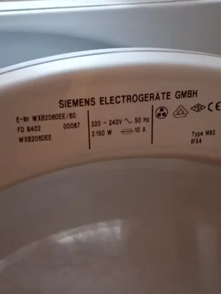 Lavadora Siemens SWAMAT XB 2000