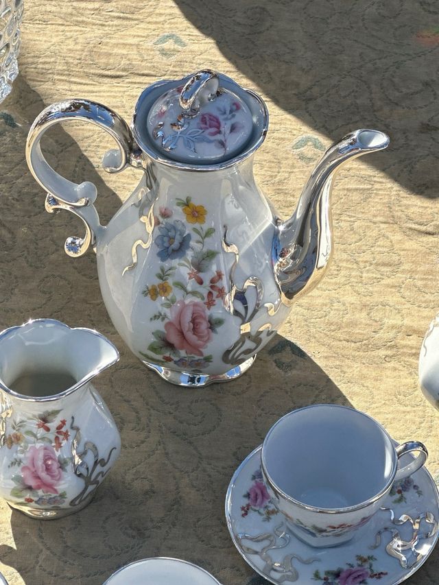 Juego de café porcelana 12 piezas