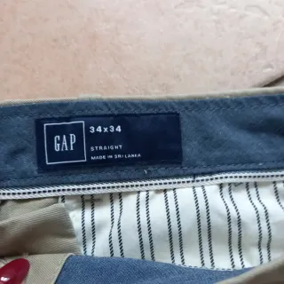 Pantaloni uomo Gap beige