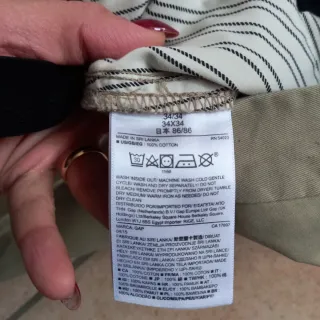 Pantaloni uomo Gap beige