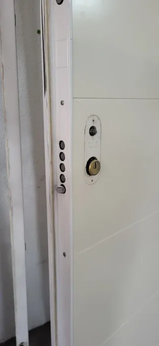 Puerta Acorazada Blanca