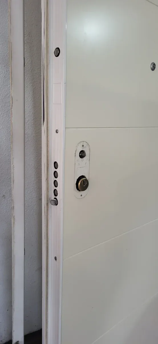 Puerta Acorazada Blanca