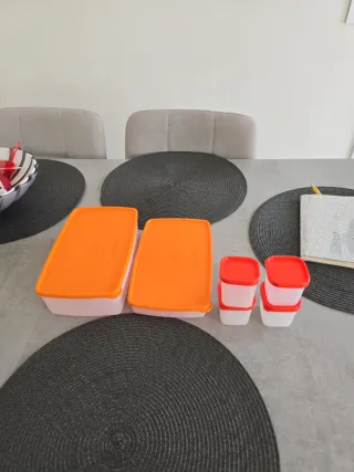 Set 6 Contenitori Tupperware Freezer