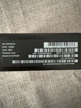 Samsung Galaxy S21 5G 128GB Nero