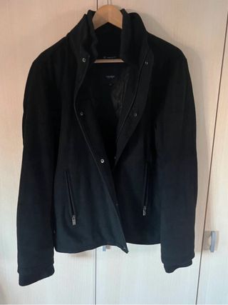 Abrigo Caramelo Negro