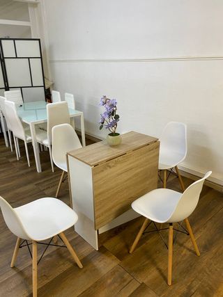 Mesa Comedor Extensible + 4 Sillas