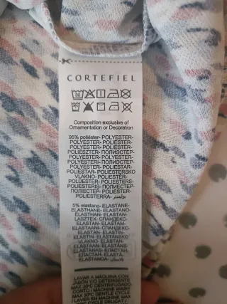 Blusa Cortefiel Multicolor Talla L