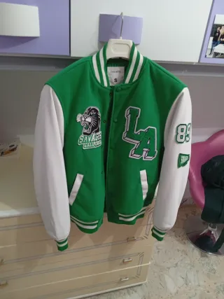 Giubbino Terranova S Verde e Bianco