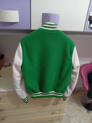 Giubbino Terranova S Verde e Bianco