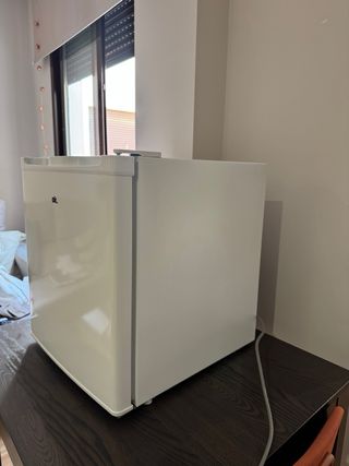 Nevera pequeña OK. Poco uso