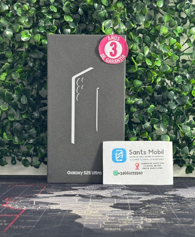 Samsung S25 Ultra 12/512GB BLACK PRECINTADO