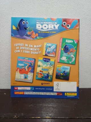 Album Alla Ricerca di Dory Panini 2016