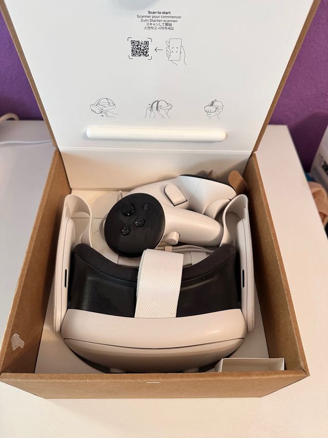 Meta Quest 3 Gafas VR 512 GB+ Cable