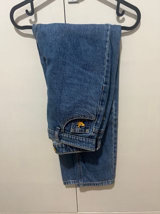 Pantalones Mom Pull&Bear Talla 34