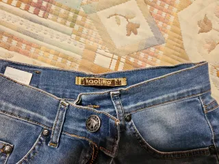 Pantalón corto vaquero KAOTIKO azul