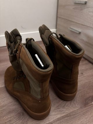 Botas Militares ET Talla 45 Marrones/Verdes