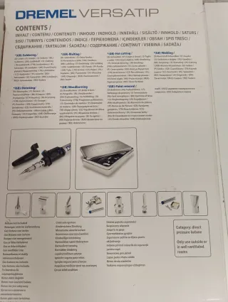 Dremel Versatip 2000-6 Soldador Butano