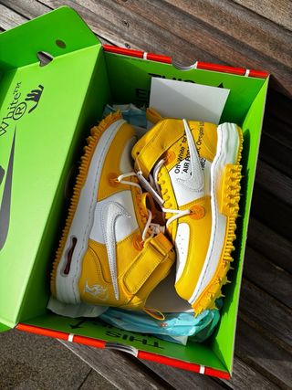 Nike Air Force 1 Mid SP Off-White Yellow