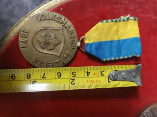 Medalla scout Zurich 1971 Suiza