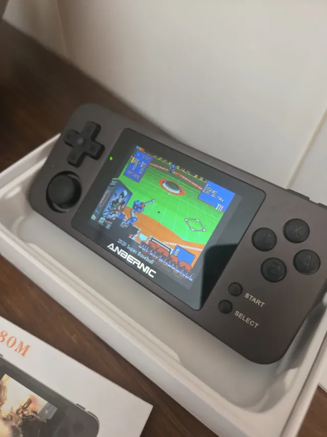 ANBERNIC RG280M Gris/Plata