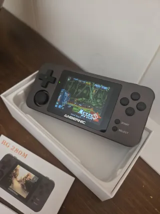 ANBERNIC RG280M Gris/Plata