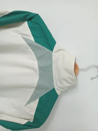 Chaqueta deportiva hombre retro vintage crema