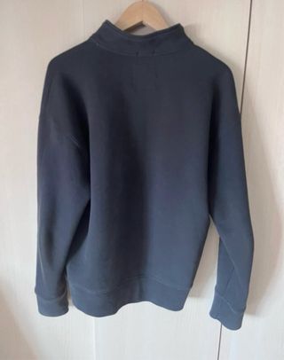 Sudadera Hollister Heavyweight Gris