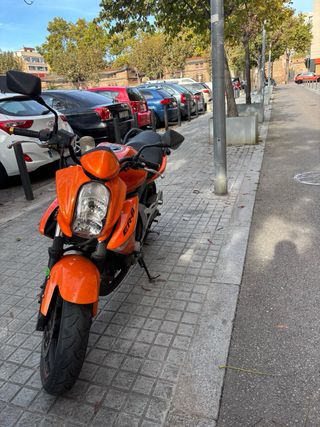 Kawasaki ER6N 2007 Naranja