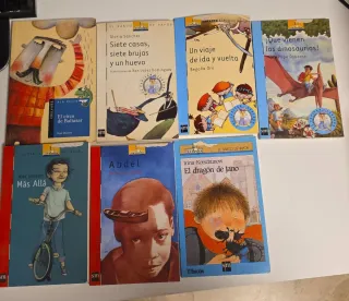 Siete libros de la editorial del Barco de Vapor