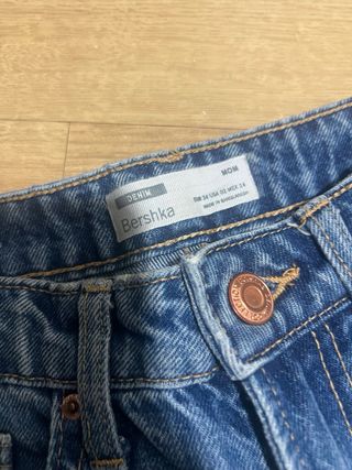 Lote 3 pantalones vaqueros mom talla 34