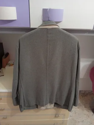 Giacca Armani Jeans panno grigio taglia XL