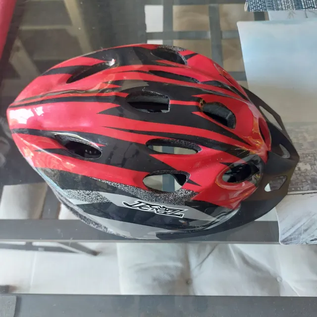 Casco Bicicleta Adulto Rojo y Negro