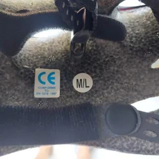 Casco Bicicleta Adulto Rojo y Negro