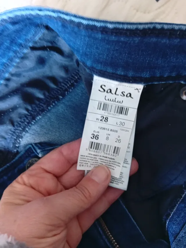 Lote 3 Pantalones Vaqueros Salsa Azules