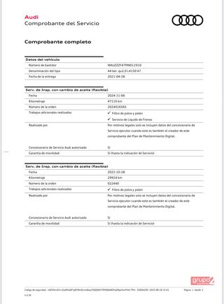 Audi A4 S line 40 TFSI Stronic