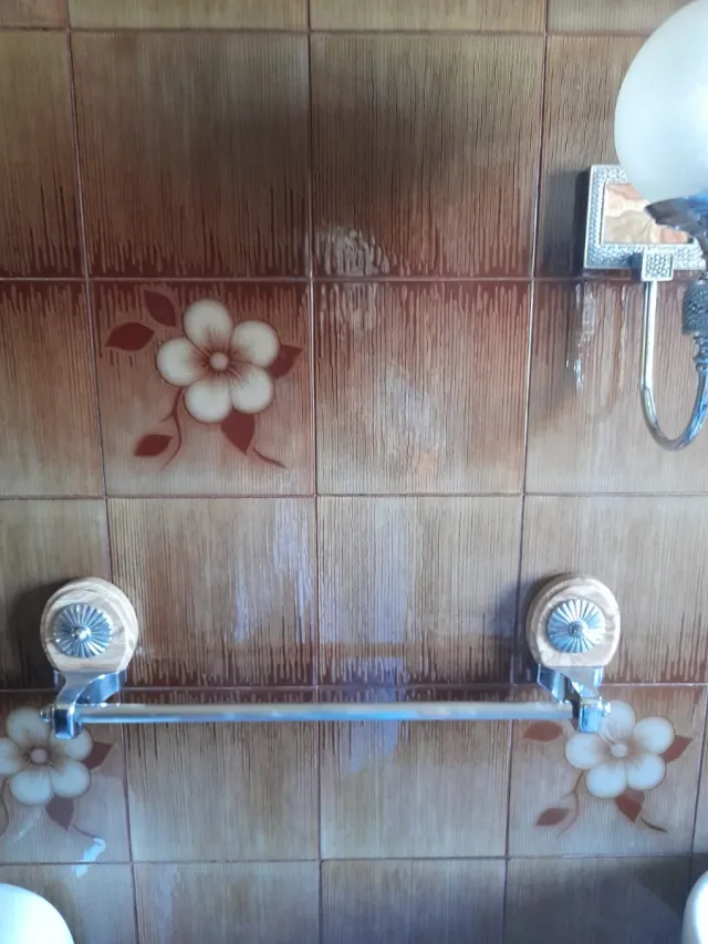 Pack Accesorios Baño Plata y Blanco