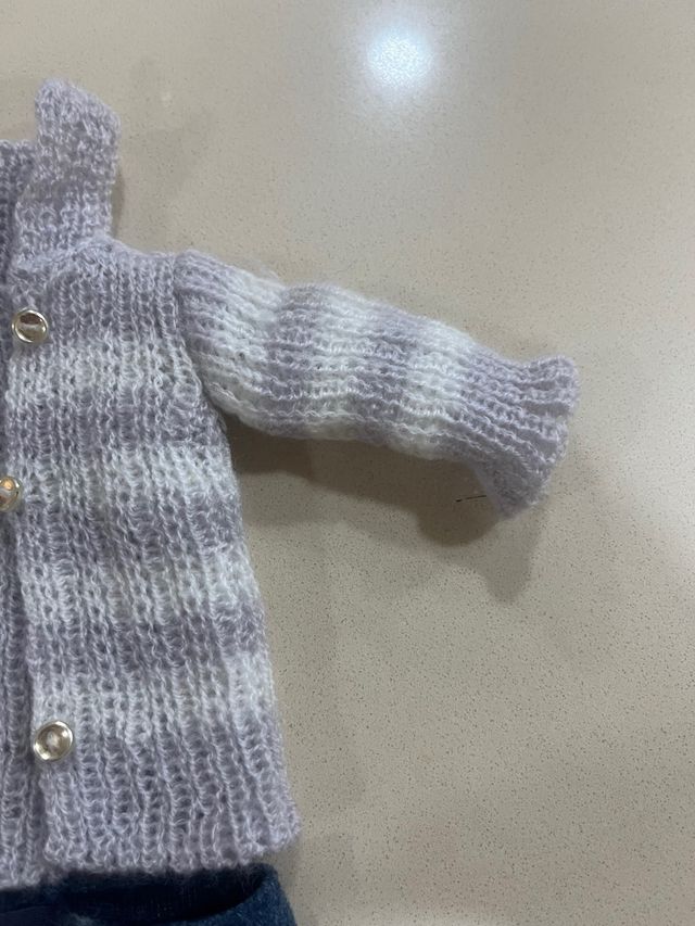 Conjunto Nancy foulard rayas y pantalón