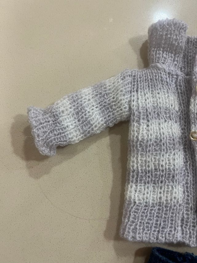 Conjunto Nancy foulard rayas y pantalón