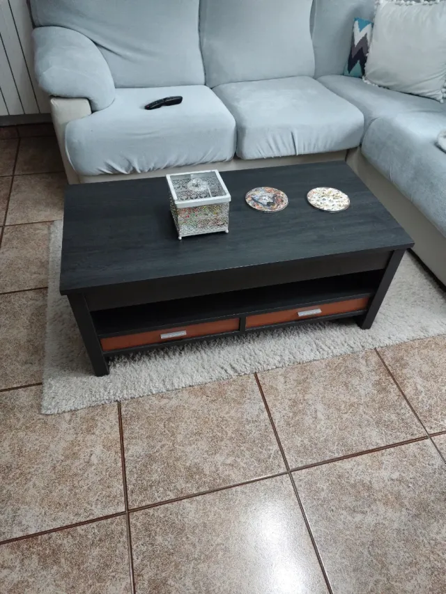 Mesa de centro salón madera