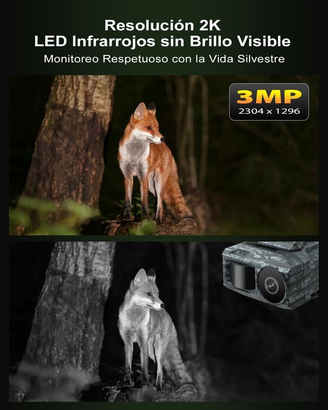 NUEVO - Cámara Solar 4G 2 Paneles y Tarjeta SIM