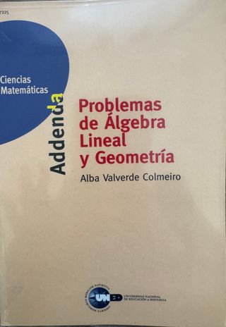 Problemas de álgebra Lineal y Geometría