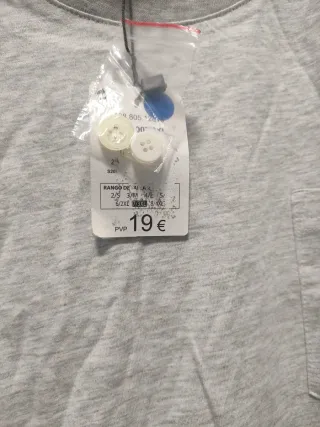 Pijama hombre talla 3XL rayas azul y gris