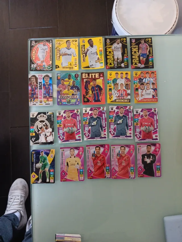 Collezione carte calcio: CRACK, ELITE, ecc.