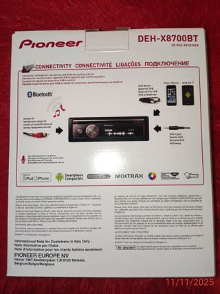 Pioneer DEH-X8700BT Nuovo Sigillato
