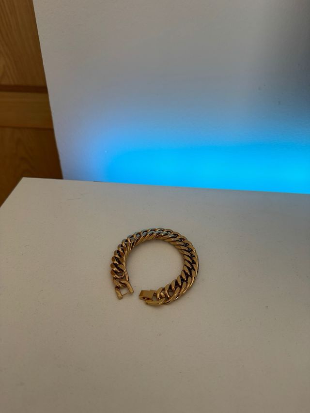 Pulsera Cubana Dorada