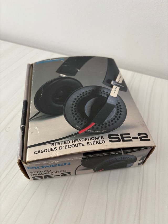 Pioneer SE-2 Auriculares Estéreo Vintage NUEVOS!