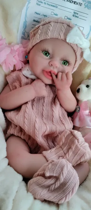 Bebé Reborn Silicona 39 cm