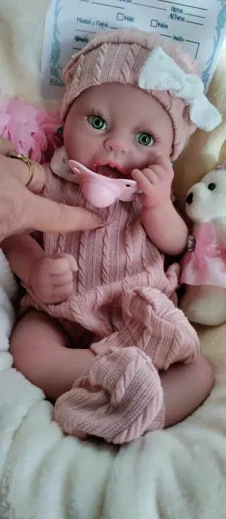 Bebé Reborn Silicona 39 cm