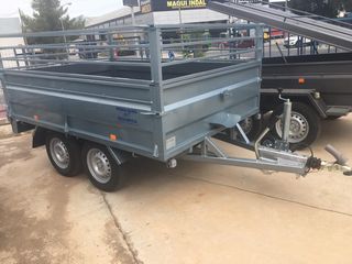 Remolque Doble Eje Ruedas por Debajo